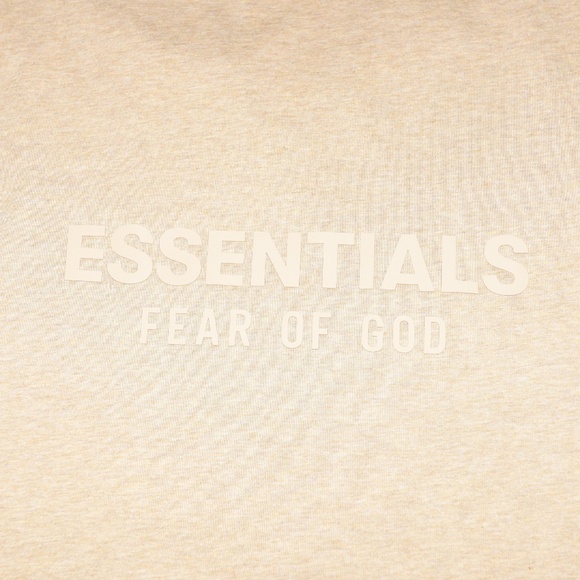 Fear of God Essentials V Neck 'Gold Heather' Tee - Picture 3 of 9